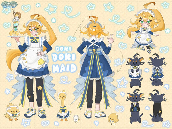 Maid Doki - Design by me!